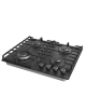 Gorenje Hob GW642AB Gas, Number of burners/cooking zones 4, Mechanical, Black