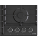 Gorenje Hob GW642AB Gas, Number of burners/cooking zones 4, Mechanical, Black