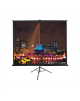 Elite Screens Tripod Series T113UWS1 Diagonal 113 ", 1:1, Viewable screen width (W) 203 cm, Black