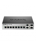 D-Link Metro Ethernet Switch DGS-1100-10/ME Managed L2, Desktop, 1 Gbps (RJ-45) ports quantity 8, Combo ports quantity 2, Power supply type Single