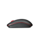 Asus WT300 RF Optical mouse, Wireless connection, No, Black/Red