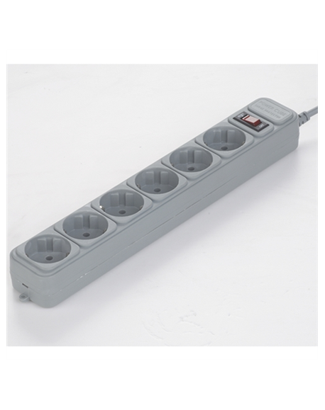 Gembird SPG6-B-6C Sockets quantity 6, Surge protector