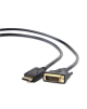 Cablexpert DisplayPort adapter cable DP to DVI-D, 1 m