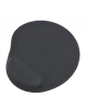 Gembird Gel mouse pad with wrist support Black, 240 x 220 x 4 mm