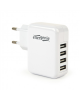 Gembird Universal USB charger EG-U4AC-02 White