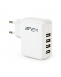 Gembird Universal USB charger EG-U4AC-02 White