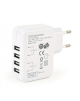 Gembird Universal USB charger EG-U4AC-02 White