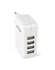 Gembird Universal USB charger EG-U4AC-02 White