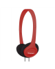 Koss Headphones KPH7r Headband/On-Ear, 3.5mm (1/8 inch), Red,