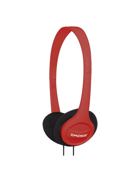 Koss Headphones KPH7r Headband/On-Ear, 3.5mm (1/8 inch), Red,