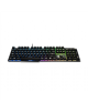 MSI GK50 Elite, Gaming keyboard, RGB LED light, US, Wired, Black/Silver