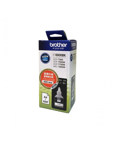 Brother BT6000BK Ink Cartridge, Black