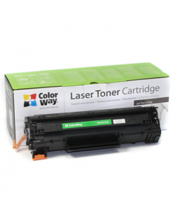 ColorWay Toner Cartridge, Black, HP CB435A/CB436A/CE285A Canon 712/713/725