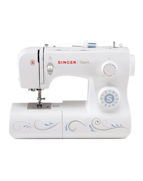 Sewing machine Singer SMC 3323 White, Number of stitches 23, Automatic threading