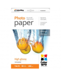 ColorWay High Glossy Photo Paper, 50 sheets, 10x15, 200 g/m²