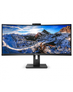 Philips Curved UltraWide 346P1CRH 34 ", VA, WQHD, 3440 x 1440, 21:9, 4 ms, 500 cd/m², Black