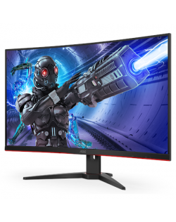 AOC Curved Gaming Monitor C32G2ZE 31.5 ", VA, FHD, 1920 x 1080, 16:9, 1 ms, 300 cd/m², Black, Headphone out (3.5mm)