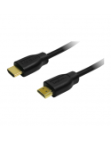 Logilink HDMI type A male,1.4 version, connection cable, Black, 3 m