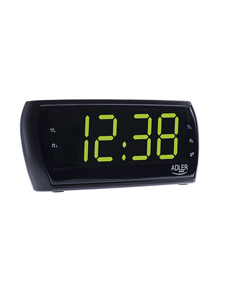 Adler Alarmclock Radio AD 1121 Black, Alarm function