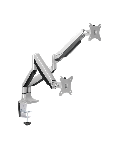 Logilink BP0043 Dual Monitor Desk mount, 13"-32",gas spring, aluminum