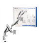 Logilink BP0043 Dual Monitor Desk mount, 13"-32",gas spring, aluminum