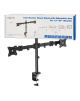 Logilink BP0022 Dual Monitor Desk mount, 13"-27", arm 428mm