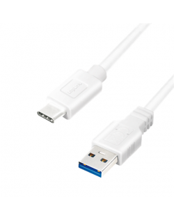 Logilink USB 3.2 Gen 1x1 Cable CU0175 1,5 m, White, USB-A Male, USB-C Male