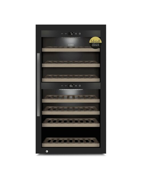 Caso Smart Wine Cooler WineExclusive 66 Energy efficiency class G, Free standing, Bottles capacity Up to 66 bottles, Cooling typ