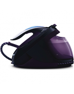 Philips Iron GC9650/80 Steam Iron, 2400 W, Water tank capacity 1800 ml, Continuous steam 40 g/min, Purple