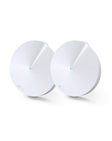 TP-LINK AC1300 Whole Home Mesh Wi-Fi System Deco M5 (2-pack) 802.11ac, 867+400 Mbit/s, 10/100/1000 Mbit/s, Ethernet LAN (RJ-45) 