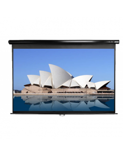 Elite Screens Manual Series M128UWX Diagonal 128 ", 16:10, Viewable screen width (W) 275 cm, Black