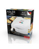 Adler Sandwich maker AD 301 750 W, Number of plates 1, Number of pastry 2, White