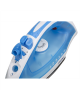 Iron Mesko MS 5023 Blue/White, 2200 W, With cord, Anti-scale system, Vertical steam function