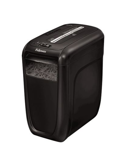 Fellowes Powershred 60Cs Black, 22 L, Credit cards shredding, Warranty 24 month(s), 75 dB, Cross-Cut Shredder, Paper handling st