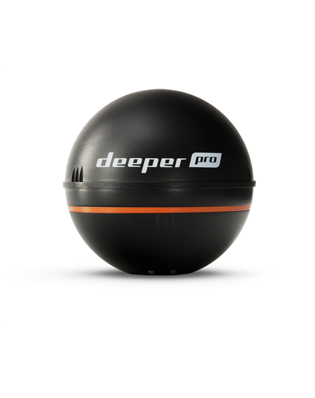 Deeper Smart Fishfinder Sonar Pro, Wifi for iOS, Android Black