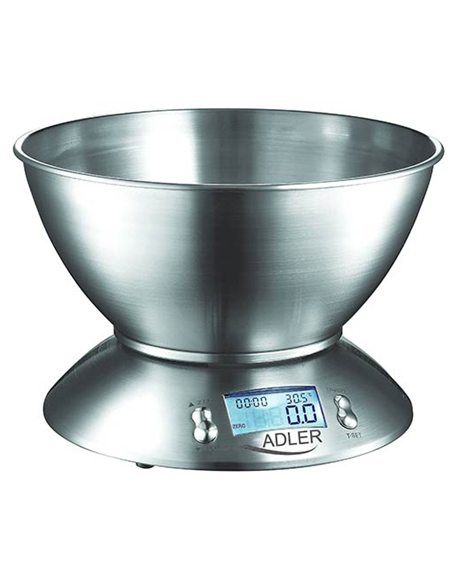 Adler AD 3134 Maximum weight (capacity) 5 kg, Stainless steel