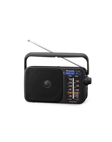 Panasonic Portable Radio RF-2400DEG-K Black