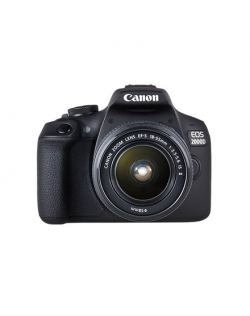 Canon EOS 2000D 18-55 II EU26 SLR Camera Kit, Megapixel 24.1 MP, Image stabilizer, ISO 12800, Display diagonal 3.0 ", Wi-Fi, Vid