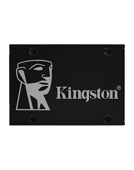 Kingston KC600 256 GB, SSD form factor 2.5", SSD interface SATA, Write speed 500 MB/s, Read speed 550 MB/s