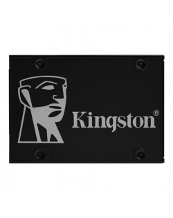 Kingston KC600 512 GB, SSD form factor 2.5", SSD interface SATA3, Write speed 520 MB/s, Read speed 550 MB/s