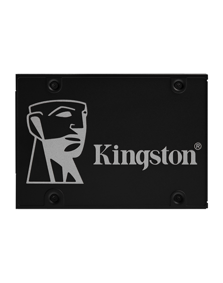 Kingston KC600 512 GB, SSD form factor 2.5", SSD interface SATA3, Write speed 520 MB/s, Read speed 550 MB/s