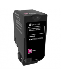 Lexmark 16K Magenta Return Program Toner Cartridge (CX725) Lexmark