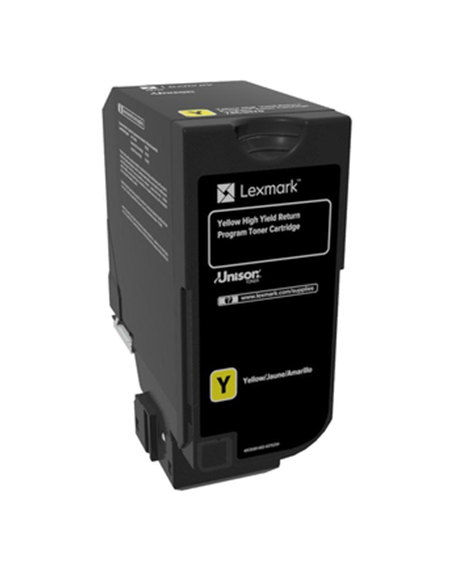 Lexmark Genuine High Capacity Yellow Return Programme 84C2HY0 Toner Cartridge Lexmark