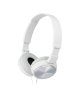 Sony Foldable Headphones MDR-ZX310 Headband/On-Ear, White