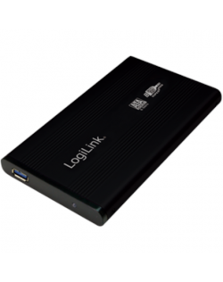 Logilink External hard drive enclosure, black 2.5", SATA, USB 3.0