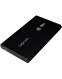 Logilink External hard drive enclosure, black 2.5", SATA, USB 3.0