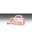 Muse M-29KP Pink/Image, 30 W, Portable radio CD/MP3 player with USB,