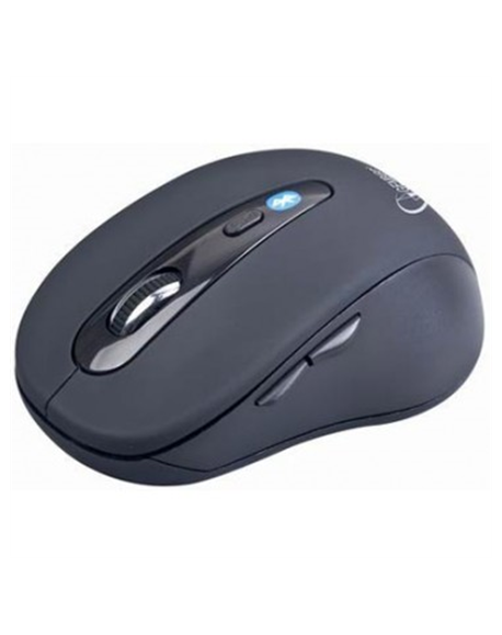 Gembird MUSWB2 Optical Bluetooth mouse, Wireless connection, 6 button, Black, Grey