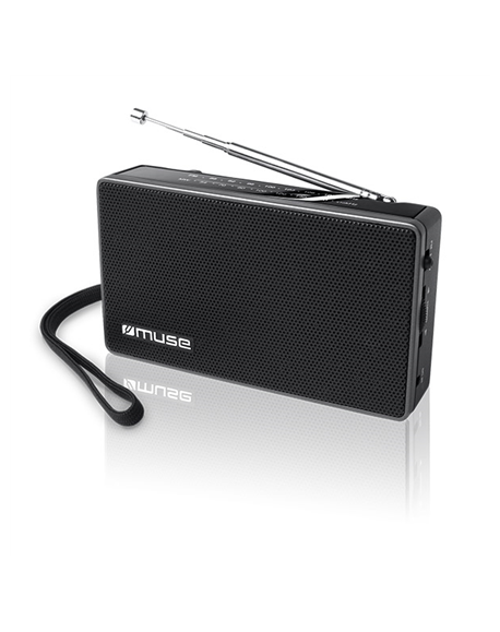 Muse M-030R Black, 2-band portable radio