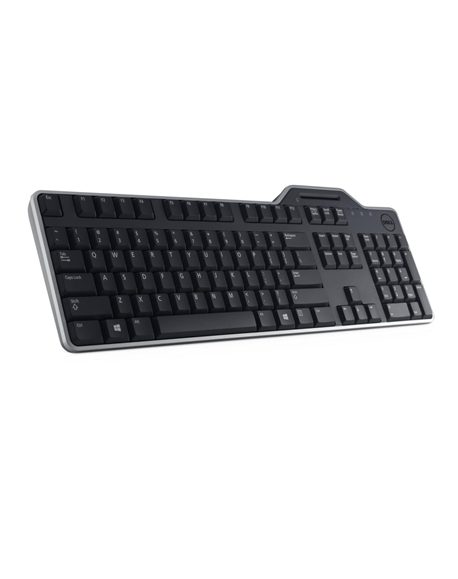 Dell KB813 Smartcard keyboard, Wired, Keyboard layout Estonian, USB, Black